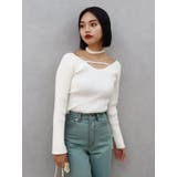 チョーカーネックニットトップス | EVRIS | 詳細画像12 