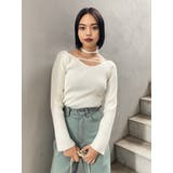 チョーカーネックニットトップス | EVRIS | 詳細画像8 