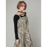 ブラック | チョーカーネックニットトップス | EVRIS