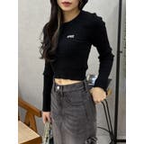 ワンポイントバックオープンケーブルニット | EVRIS | 詳細画像13 