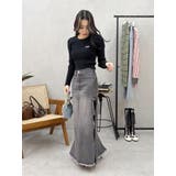 ワンポイントバックオープンケーブルニット | EVRIS | 詳細画像16 