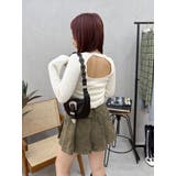 ワンポイントバックオープンケーブルニット | EVRIS | 詳細画像21 