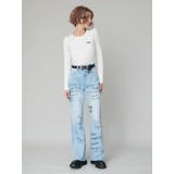 ワンポイントバックオープンケーブルニット | EVRIS | 詳細画像4 