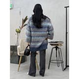 ソフトシャギーボーダーニットカーディガン | EVRIS | 詳細画像15 