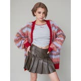 ソフトシャギーボーダーニットカーディガン | EVRIS | 詳細画像2 