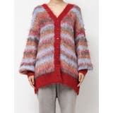 ソフトシャギーボーダーニットカーディガン | EVRIS | 詳細画像25 