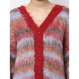 ソフトシャギーボーダーニットカーディガン | EVRIS | 詳細画像28 