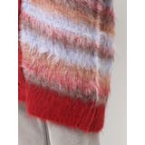 ソフトシャギーボーダーニットカーディガン | EVRIS | 詳細画像30 