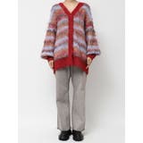 ソフトシャギーボーダーニットカーディガン | EVRIS | 詳細画像32 