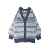 ソフトシャギーボーダーニットカーディガン | EVRIS | 詳細画像37 