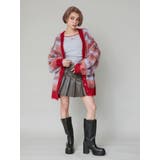 ソフトシャギーボーダーニットカーディガン | EVRIS | 詳細画像4 