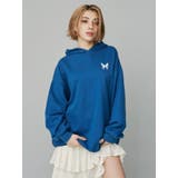 バタフライグラフィックオーバーサイズフーディー | EVRIS | 詳細画像2 