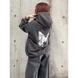 バタフライグラフィックオーバーサイズフーディー | EVRIS | 詳細画像20 