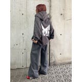 バタフライグラフィックオーバーサイズフーディー | EVRIS | 詳細画像22 