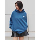 バタフライグラフィックオーバーサイズフーディー | EVRIS | 詳細画像24 