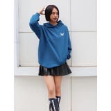 バタフライグラフィックオーバーサイズフーディー | EVRIS | 詳細画像28 