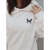 バタフライグラフィックオーバーサイズフーディー | EVRIS | 詳細画像30 