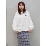 バタフライグラフィックオーバーサイズフーディー | EVRIS | 詳細画像32 