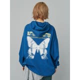 バタフライグラフィックオーバーサイズフーディー | EVRIS | 詳細画像4 