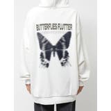 バタフライグラフィックオーバーサイズフーディー | EVRIS | 詳細画像49 