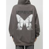 バタフライグラフィックオーバーサイズフーディー | EVRIS | 詳細画像50 