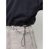 ナンバリングハーフZIPスウェットトップス | EVRIS | 詳細画像23 