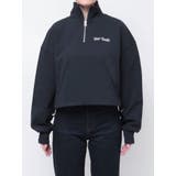 ナンバリングハーフZIPスウェットトップス | EVRIS | 詳細画像26 