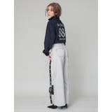 ナンバリングハーフZIPスウェットトップス | EVRIS | 詳細画像6 