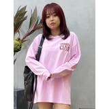 ピンク | ワンポイントベーシックロンT | EVRIS