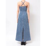 【美シルエット！】デニムベアロングワンピース | EVRIS | 詳細画像43 