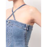 【美シルエット！】デニムベアロングワンピース | EVRIS | 詳細画像45 