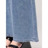 【美シルエット！】デニムベアロングワンピース | EVRIS | 詳細画像46 