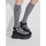 【厚底】バックルモチーフスニーカーサンダル | EVRIS | 詳細画像2 