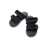 ブラック | 【PUMA】MAYU PUFFY SLIDES ウィメンズ | EVRIS