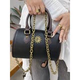 ブラック | アンティークモチーフミニショルダーBAG | EVRIS