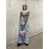 ボリュームカーゴデニムパンツ【セットアップ着用可能】 | EVRIS | 詳細画像18