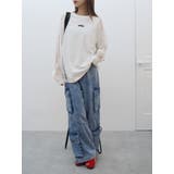 ボリュームカーゴデニムパンツ【セットアップ着用可能】 | EVRIS | 詳細画像5