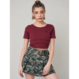 ワンポイントバックストラップTシャツ | EVRIS | 詳細画像10 