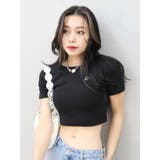 ワンポイントバックストラップTシャツ | EVRIS | 詳細画像13 