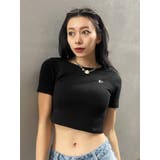 ワンポイントバックストラップTシャツ | EVRIS | 詳細画像17 