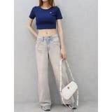 ワンポイントバックストラップTシャツ | EVRIS | 詳細画像30 