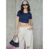 ワンポイントバックストラップTシャツ | EVRIS | 詳細画像41 