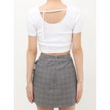 ワンポイントバックストラップTシャツ | EVRIS | 詳細画像48 