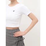 ワンポイントバックストラップTシャツ | EVRIS | 詳細画像50 