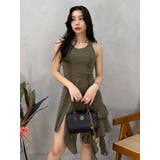 アシンメトリージップタンクワンピース | EVRIS | 詳細画像10 