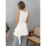 アシンメトリージップタンクワンピース | EVRIS | 詳細画像22 