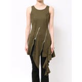 アシンメトリージップタンクワンピース | EVRIS | 詳細画像25 