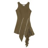 アシンメトリージップタンクワンピース | EVRIS | 詳細画像39 