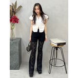 フロントジップシャーリングクロップドシャツ | EVRIS | 詳細画像13 