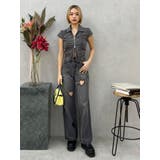 フロントジップシャーリングクロップドシャツ | EVRIS | 詳細画像17 